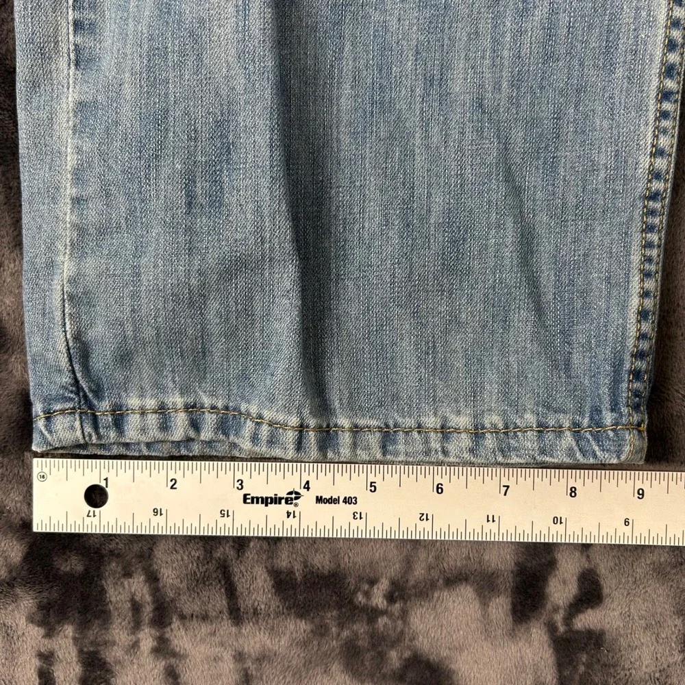 Levi's 569 Loose Straight Jeans Mens 36x30 Light Blue Denim 00569-0094